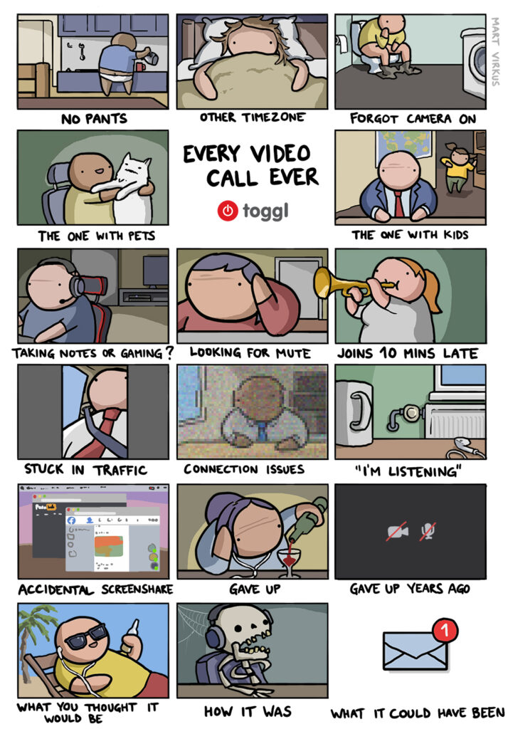 Video Conference Bingo