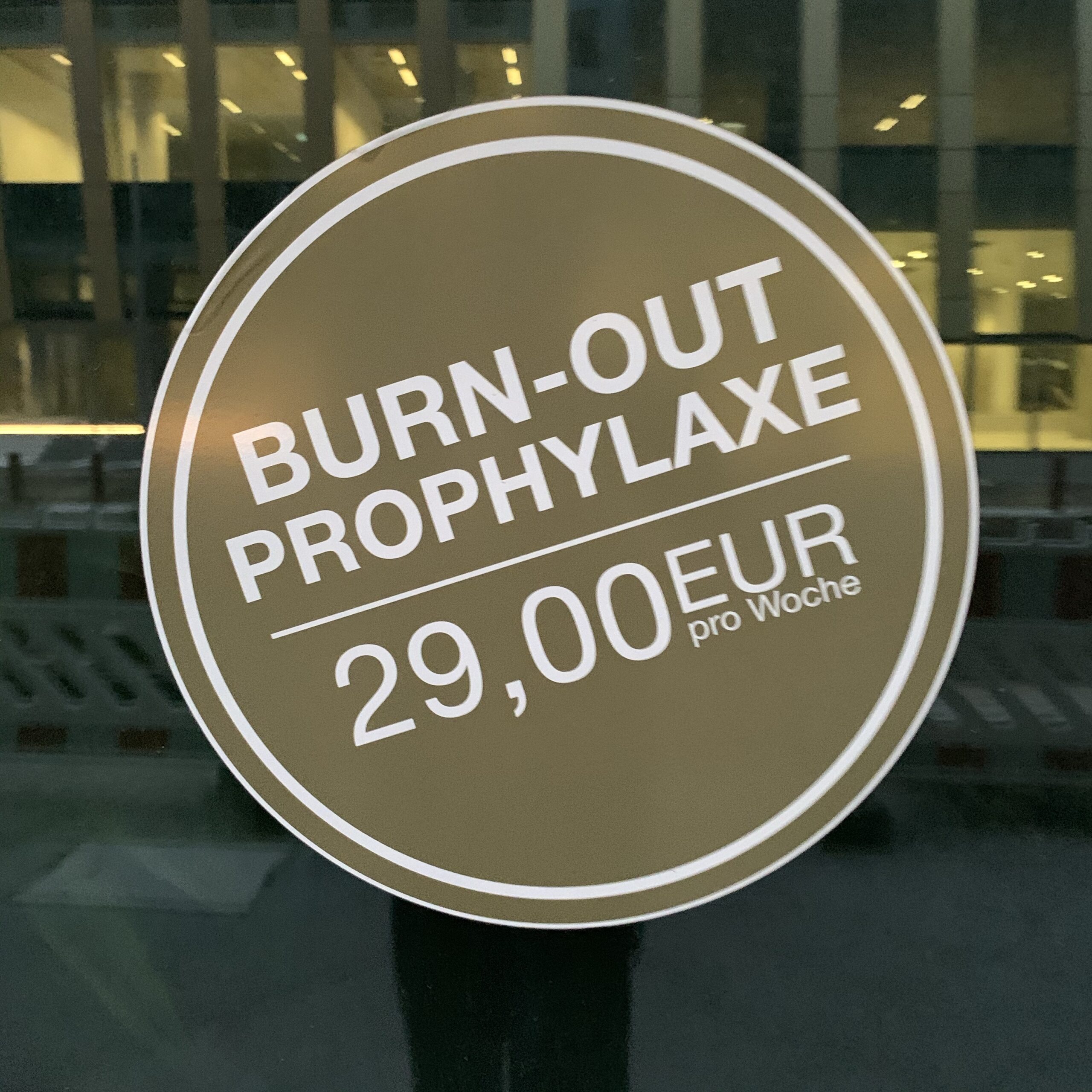 Burnout Prophylaxe