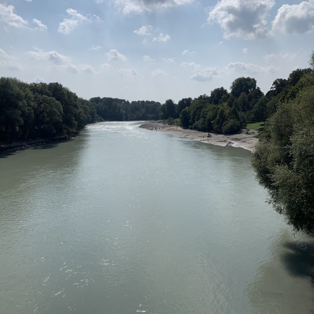 Blick von den Innbrücke