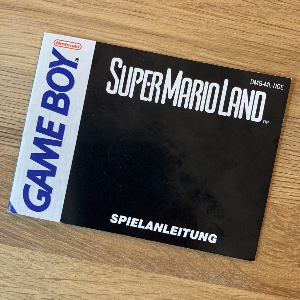Spielanleitung: Super Mario Land