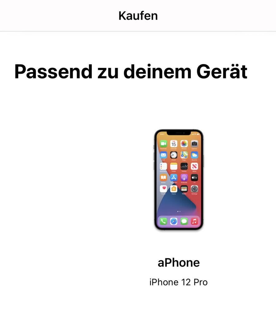 Apple Store App