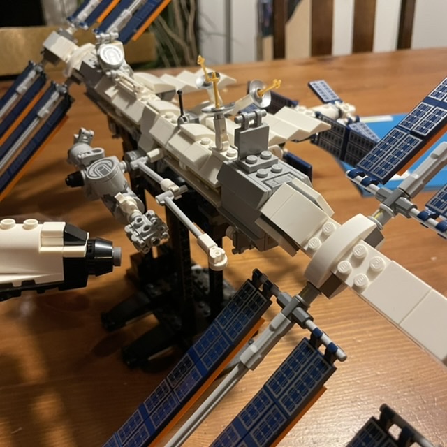 International Space Station in Lego